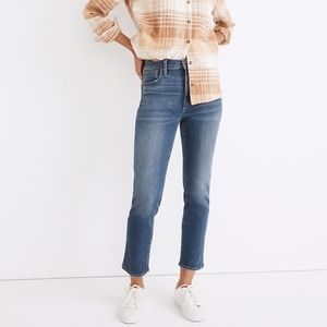 Madewell NWT Medium Stovepipe Jeans in Dearham Wash SIZE 26